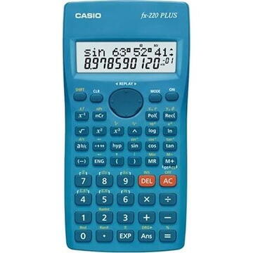 Calculator de birou CASIO SCIENTIFIC CALCULATOR FX-220PLUS-2 BLUE, 12-DIGIT DISPLAY