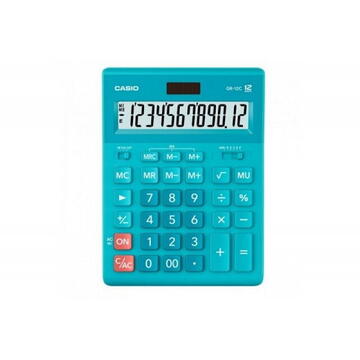 Calculator de birou CASIO GR-12C-GN OFFICE CALCULATOR LIME GREEN, 12-DIGIT DISPLAY