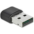 Delock DeLOCK BT 4.2 & dual band WLAN ac / a / b / g / n - 433 Mbps USB adapter