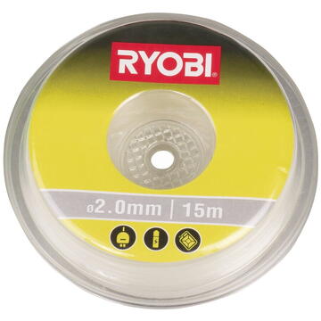 Ryobi Elektrosense Schneidfaden RAC102 white - 15m, 2mm thread
