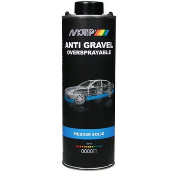 Produse cosmetice pentru exterior Solutie pentru antifonare auto MOTIP Anti Gravel, 1000ml, negru
