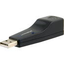 LogiLink 100 MBit/s USB 2.0 Negru