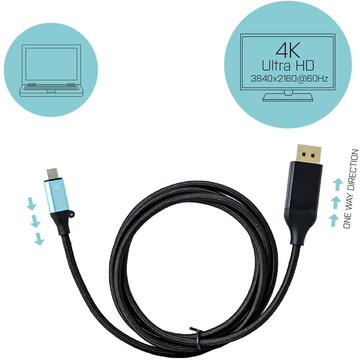 i-tec adapter cable USB-C> DisplayPort 4K / 60Hz