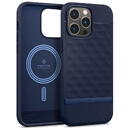 Spigen Husa Caseology Parallax MagSafe iPhone 14 Pro Midnight Blue