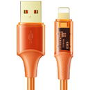 Mcdodo Mcdodo Cablu Amber Series Fast Charging Lightning, 1.2m Orange-T.Verde 0.1 lei/ buc