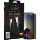 Eiger Eiger Folie Sticla 2.5D Mountain Glass Privacy iPhone 14 Pro Max Black