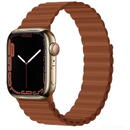 Devia Devia Curea Deluxe Series Sport 3 Silicone Magnet Apple Watch 42mm / 44mm / 45mm Saddle Brown
