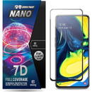 Crong Crong 7D Nano Flexible Glass - Szkło hybrydowe 9H na cały ekran Samsung Galaxy A80 / A90 uniwersalny