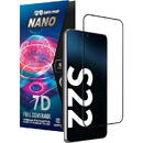 Crong Crong 7D Nano Flexible Glass Szkło hybrydowe 9H na cały ekran Samsung Galaxy S22