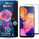 Crong Crong 7D Nano Flexible Glass - Szkło hybrydowe 9H na cały ekran Samsung Galaxy A10 uniwersalny