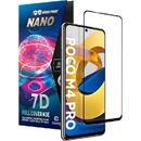 Crong Crong 7D Nano Flexible Glass - Niepękające szkło hybrydowe 9H na cały ekran POCO M4 Pro 5G