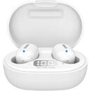 EBTW-150, True Wireless, Bluetooth, Deep bass, White