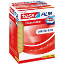 TESA Tesa tesafilm transparent, 10 rolls, 15mm, office box, adhesive tape (transparent, 66 meters)