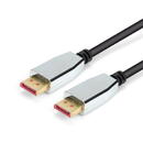 MONTIS Montis Kabel DisplayPort v1.4 MT038 1.8 m Black, Silver