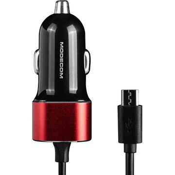 Modecom USB-A Cablu Micro-USB inclus 5V / 2.4A 12W Negru/Rosu