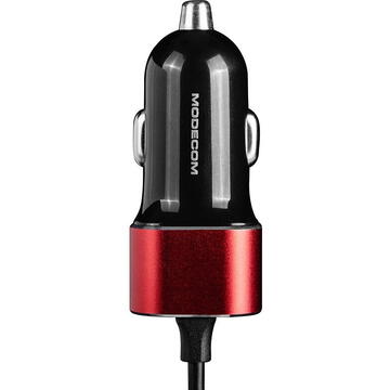 Modecom USB-A Cablu Micro-USB inclus 5V / 2.4A 12W Negru/Rosu