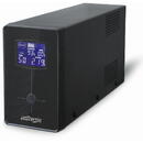 Energenie Gembird EG-UPS-035 uninterruptible power supply UPS Line-interactive technology 2000VA 1200W 3x mains socket + 2x Schuko