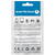 everActive cable USB 1m - White, silicone, quick charge, 2,4A - CBS-1MW