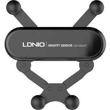 Car gravity holder LDNIO MG03 (black)
