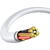 Casti Vipfan M14 wired in-ear headphones, USB-C, 1.1m (white)
