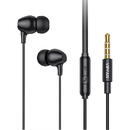 Vipfan Vipfan M16 wired in-ear headphones, 3.5mm jack, 1m (black)