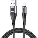 Vipfan Vipfan X10 USB to Micro USB cable, 3A, 1.2m, braided (black)