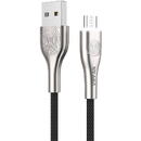 Vipfan USB to Micro USB cable Vipfan Fingerprint Touch Z04, 3A, 1.2m (black)