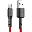 Vipfan USB to Lightning cable Vipfan X02, 3A, 1.8m (red)