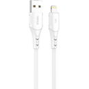 Vipfan USB to Lightning cable Vipfan Colorful X12, 3A, 1m (white)