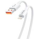 Vipfan USB to Lightning cable Vipfan X17, 6A, 1.2m (white)