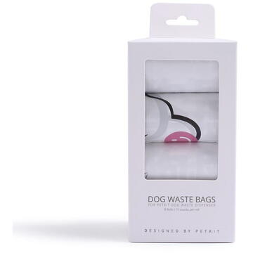Diverse petshop PETKIT Dog Waste Bags, 8 units, 120 pcs in Total
