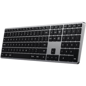 Tastatura SATECHI X3 Wireless Keyboard Backlit Grey
