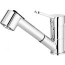 deante KITCHEN MIXER TAP WITH PULL-OUT SPRAY DEANTE CHROME NARCISSUS