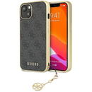 Guess Guess Husa 4G Charms iPhone 13 Gri