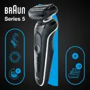 Braun Braun 51-W1500s Wet & Dry Shaver, Black/White