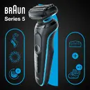 Braun Braun 51-M4500cs Wet & Dry Shaver, Black/Blue