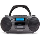 Aiwa BBTC-550 Boombox, Bluetooth, CD, Caseta, Negru
