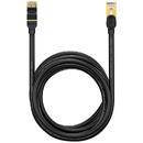 Ethernet RJ45, 10Gbps, 8m network cable (black)
