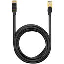 Ethernet RJ45, 10Gbps, 5m network cable (black)