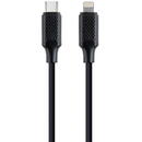 Gembird CC-USB2-CM8PM-1.5M USB cable USB 2.0 USB C Lightning Black