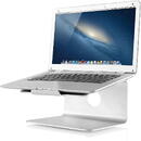 NEOMOUNTS Stand pentru laptop NSLS050 de 17" Argintiu