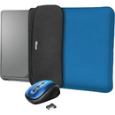 Trust Husa Yvo Reversible pentru laptop de 15.6" Albastru