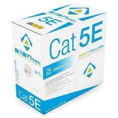 Alantec KIU5PVCY305 networking cable 305 m Cat5e U/UTP (UTP) Yellow