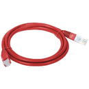 ALANTEC Alantec KKU5CZE1 networking cable 1 m Cat5e U/UTP (UTP) Red