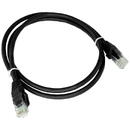 Alantec KKU5CZA1 networking cable Black 0.25 m Cat5e U/UTP (UTP)