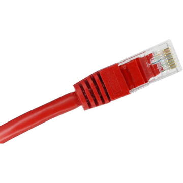 Alantec KKU5CZA1 networking cable Red 0.25 m Cat5e U/UTP (UTP)