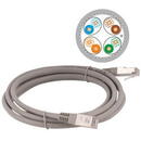 Alantec KKS6ASZA2.0 networking cable 2 m Cat6a S/FTP (S-STP) Grey