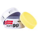 Soft99 White Soft Wax - wax for light coloured paintwork 350g