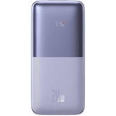 Bipow Pro 10000mAh, 2xUSB, USB-C, 20W  purple