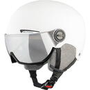 Alpina WINTER HELMET ALPINA ARBER VISOR Q-LITE WHITE MATT 54-58